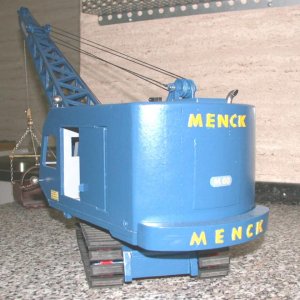 Menck M60 komplett aus Sperrholz.